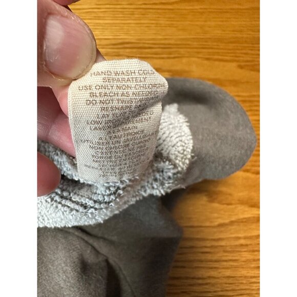 Free People Floral Lace Boat Neck Oversized Long Sleeves Sweatshirt Size L - Picture 6 of 8